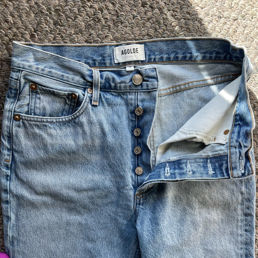 Agolde Riley high rise